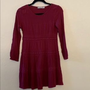 Chloe K Long Sleeve Shift Dress
